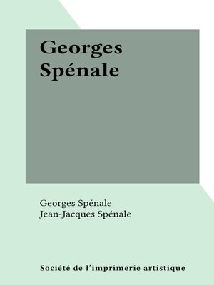 cover image of Georges Spénale
